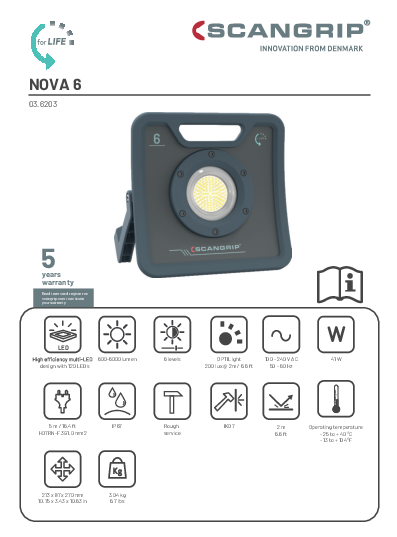 

03.6203 brugsanvisning


