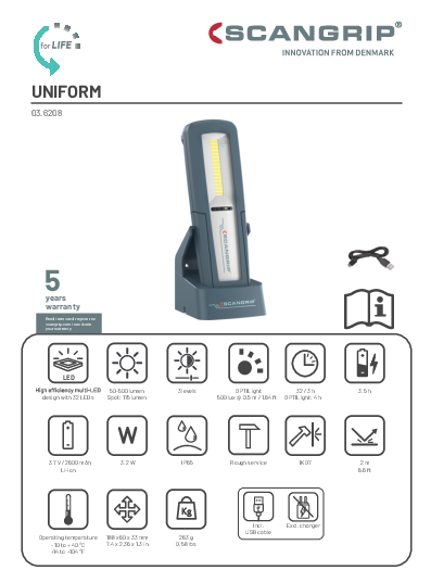 

03.6208 brugsanvisning

