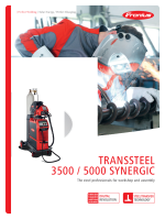 

TransSteel 3500 5000 Synergic brochure

