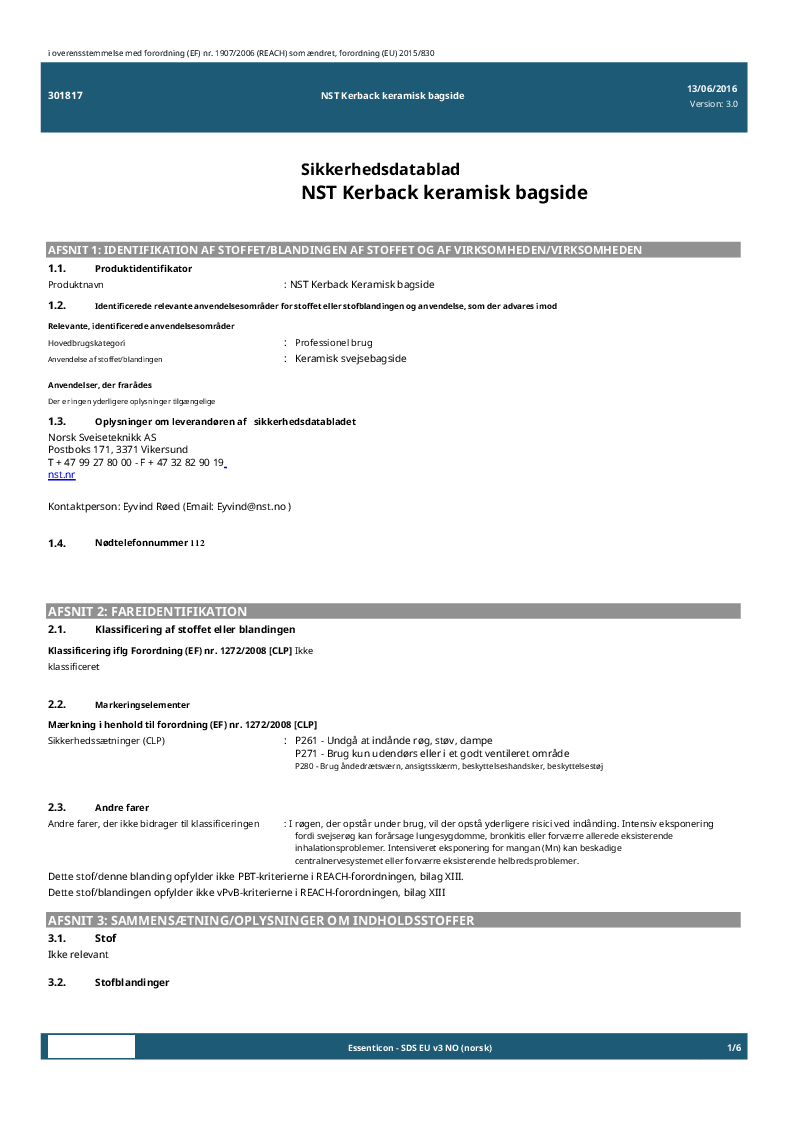 

DK NST Kerback Ceramic Backing   Rev. okt 2024

