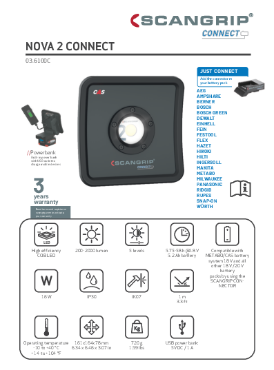 

03.6100C brugsanvisning

