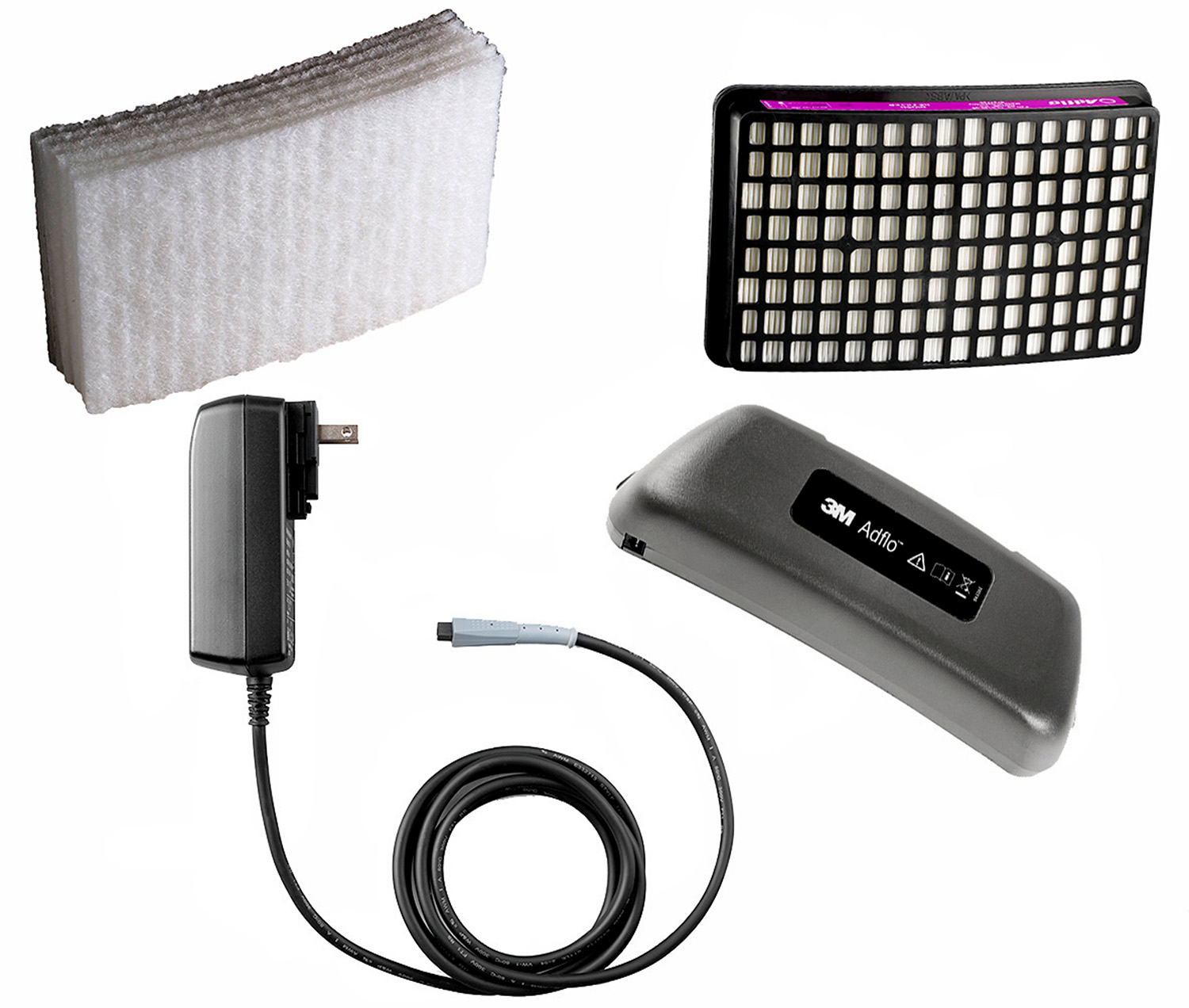 

3M™ Adflo™ Li-ion-batteri, heavy-duty opgraderingssæt, 837637