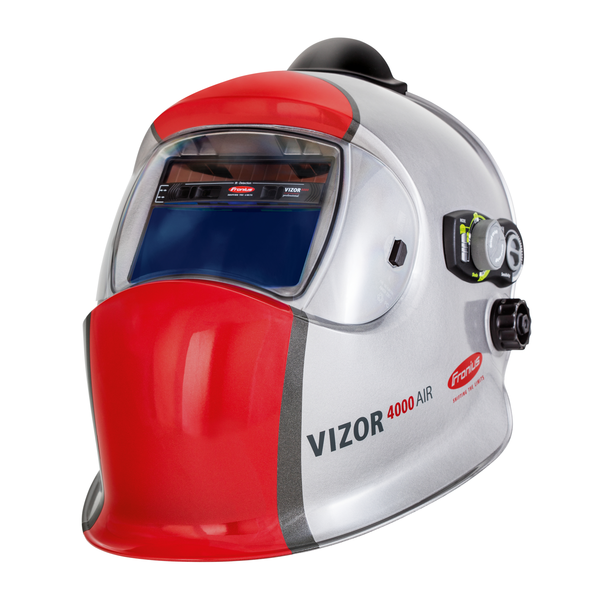 Vizor 4000 Air/3X Professional svejsehjelm med friskluftsenhed fra Fronius