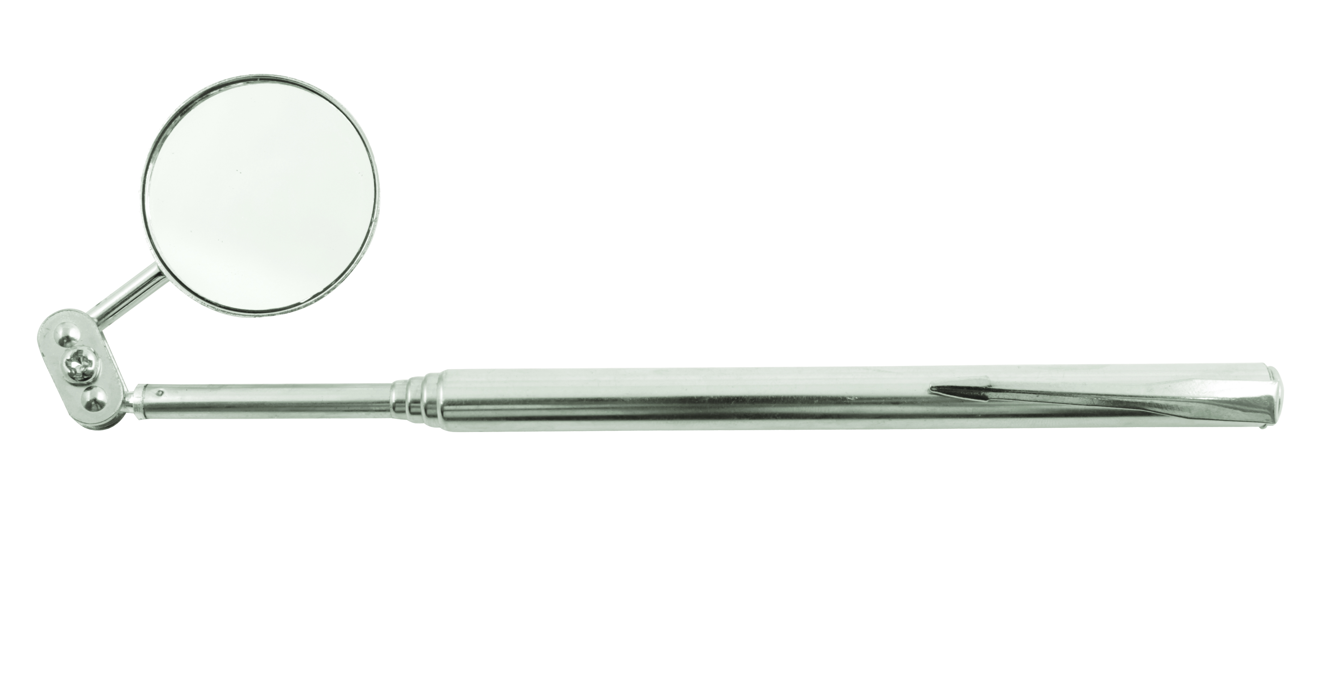 

Inspektionsspejl Ø 30 mm med led og teleskopstang max L=430 mm