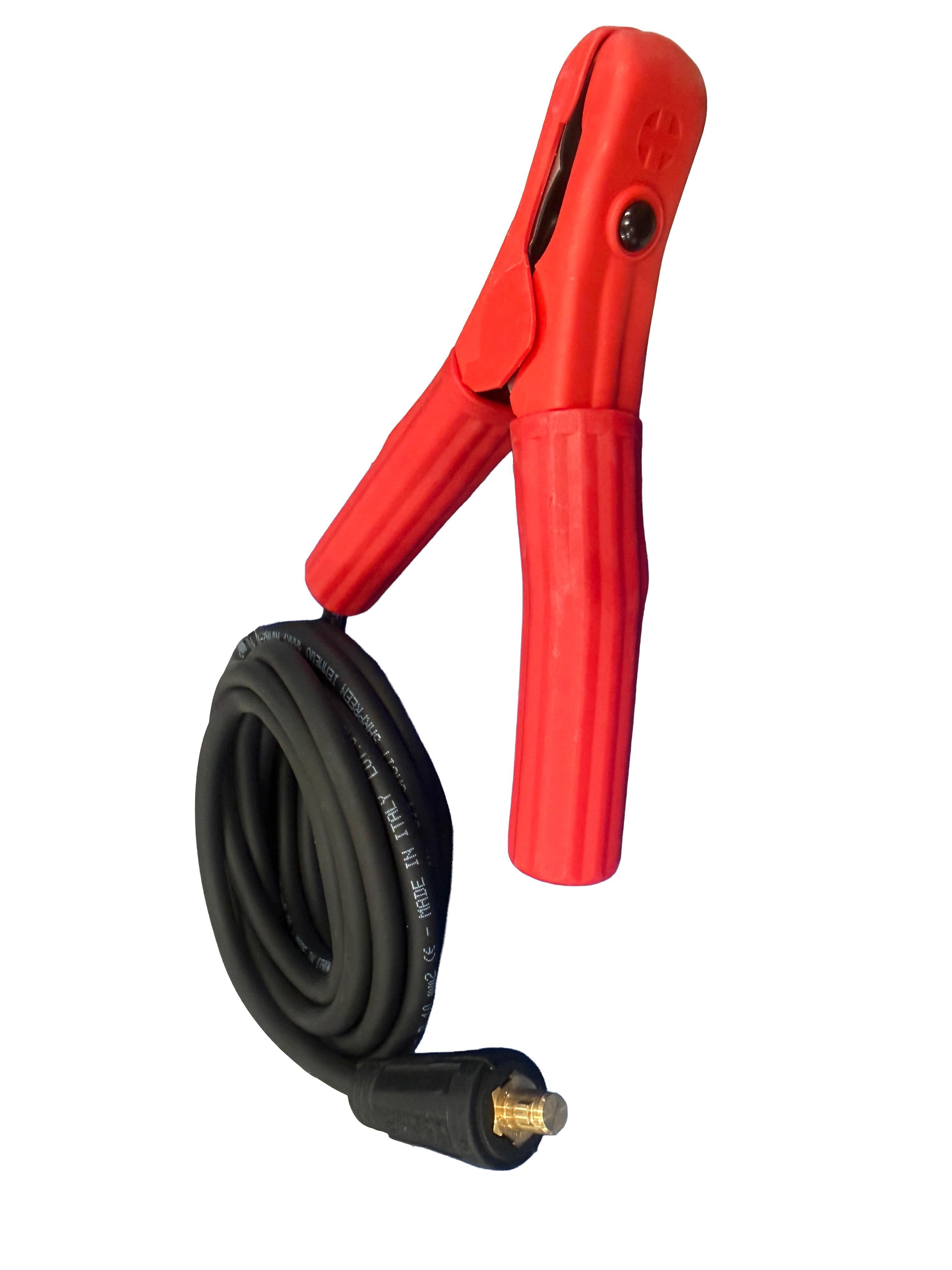 Clean Marker kabel 10m/ klemme 4m rød