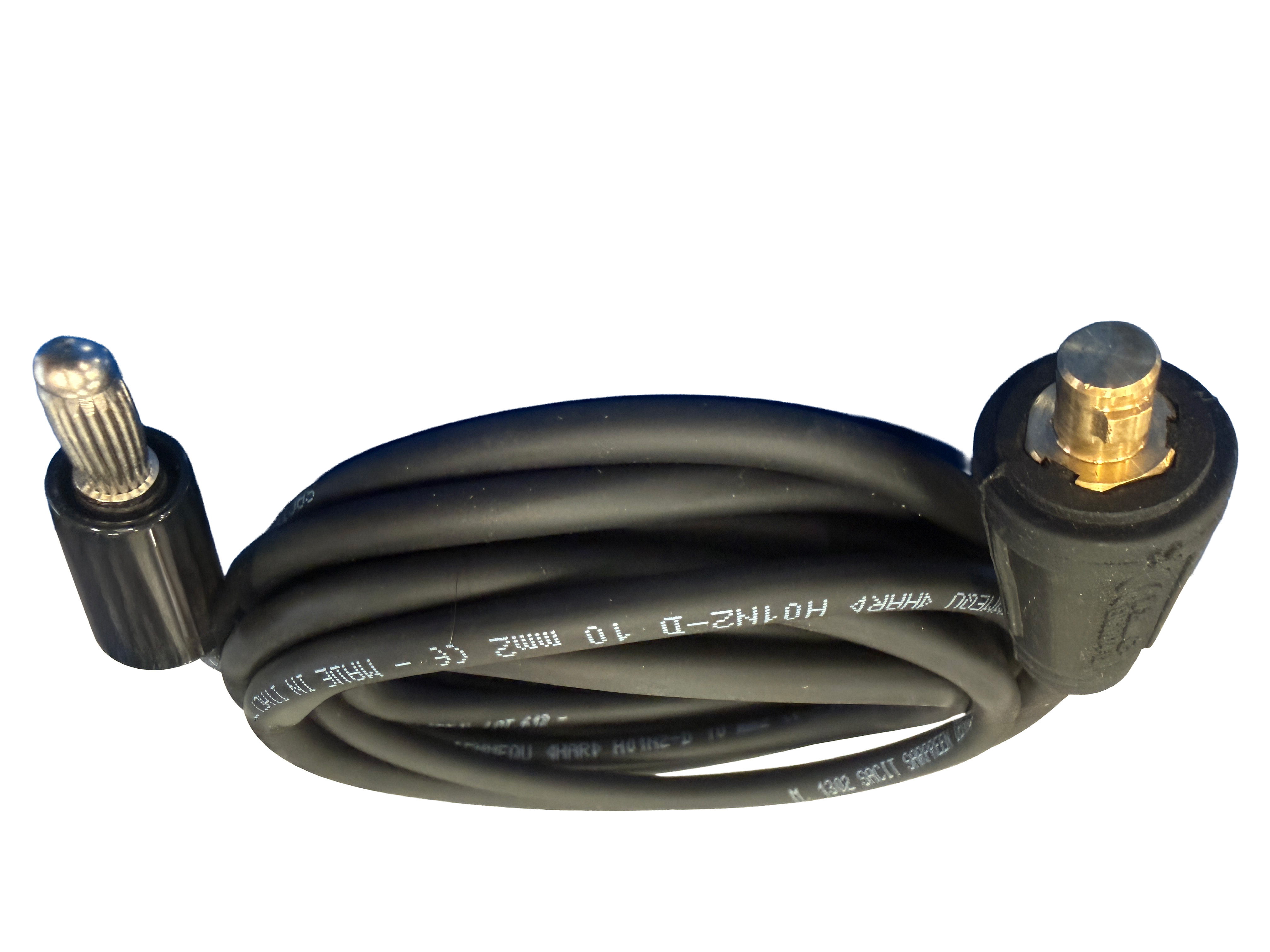 Clean Marker kabel 10 mm² plug 4m sort