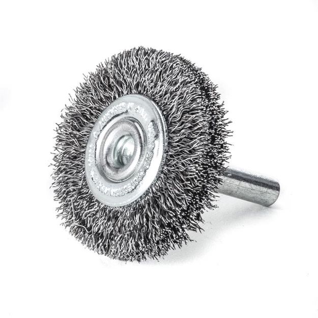 

Lessmann Stålbørste SORT Ø100x13 x 6mm