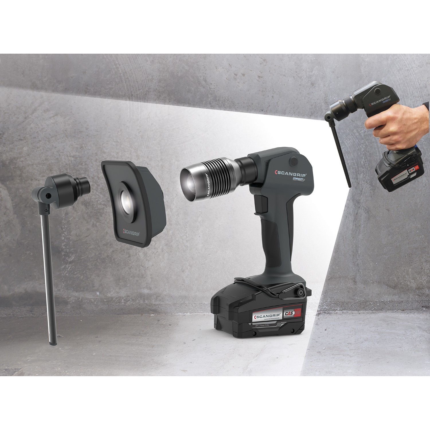 SCANGRIP MULTILIGHT FLOOD CONNECT