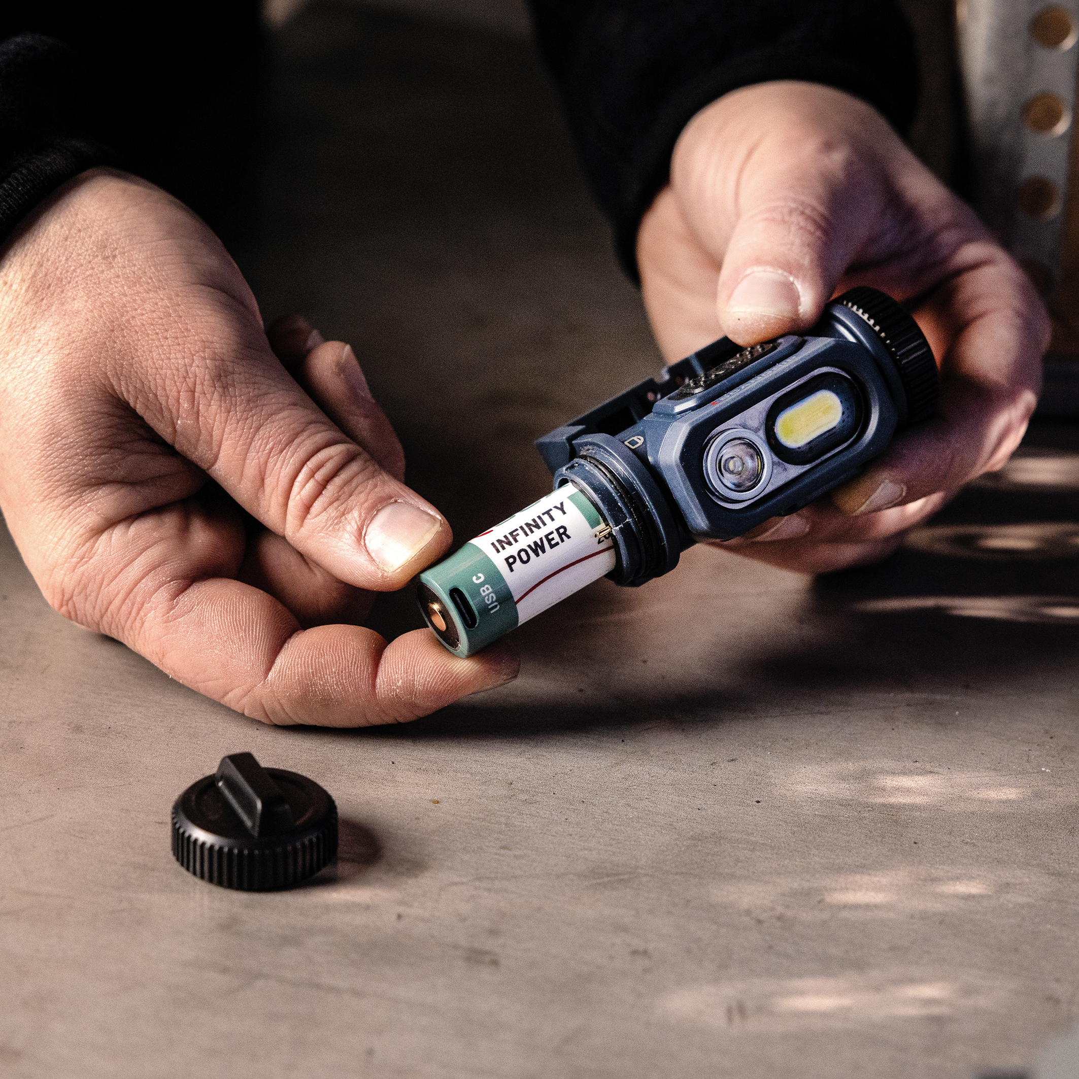 SCANGRIP USB-C batteri 18650