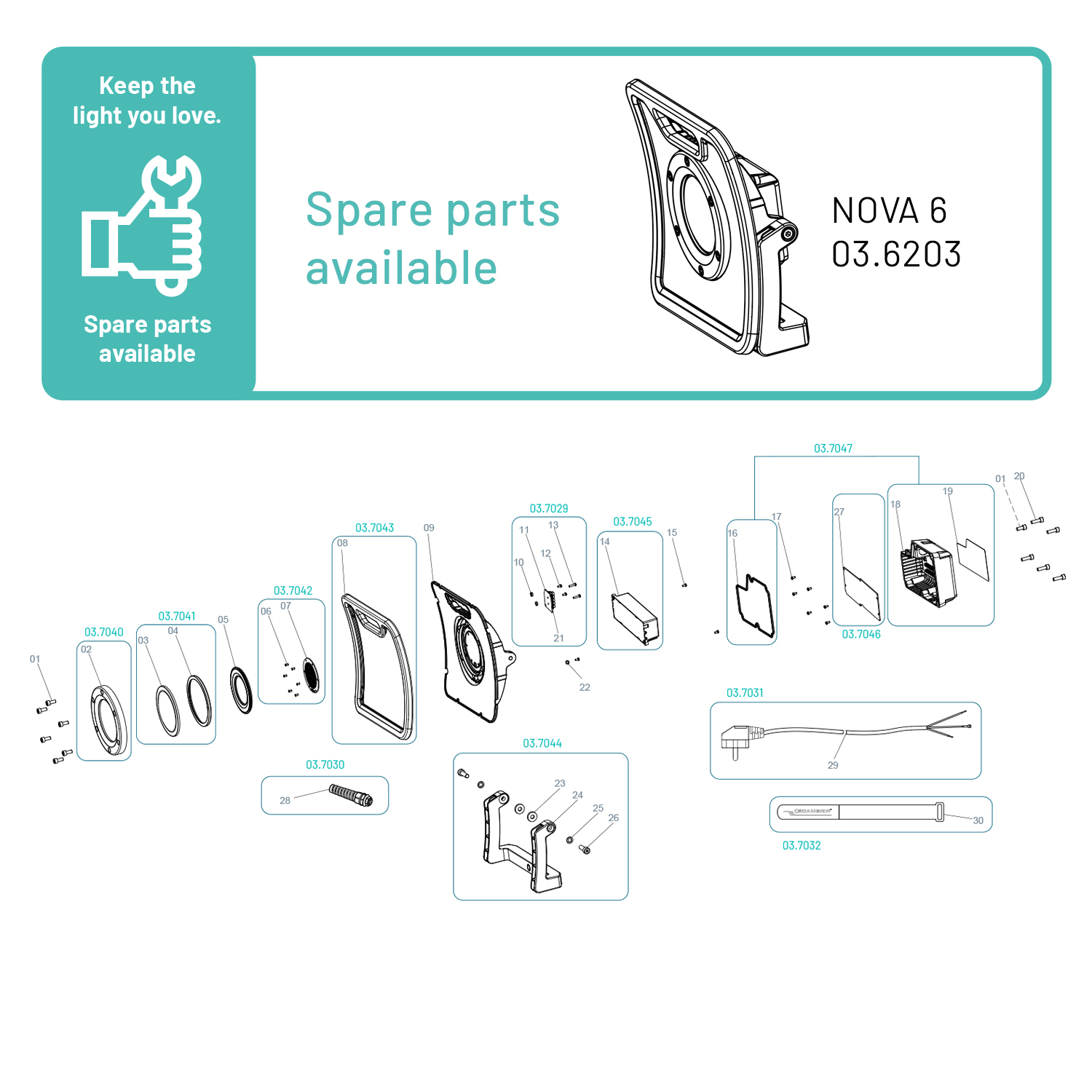 SCANGRIP NOVA 6 "For Life"