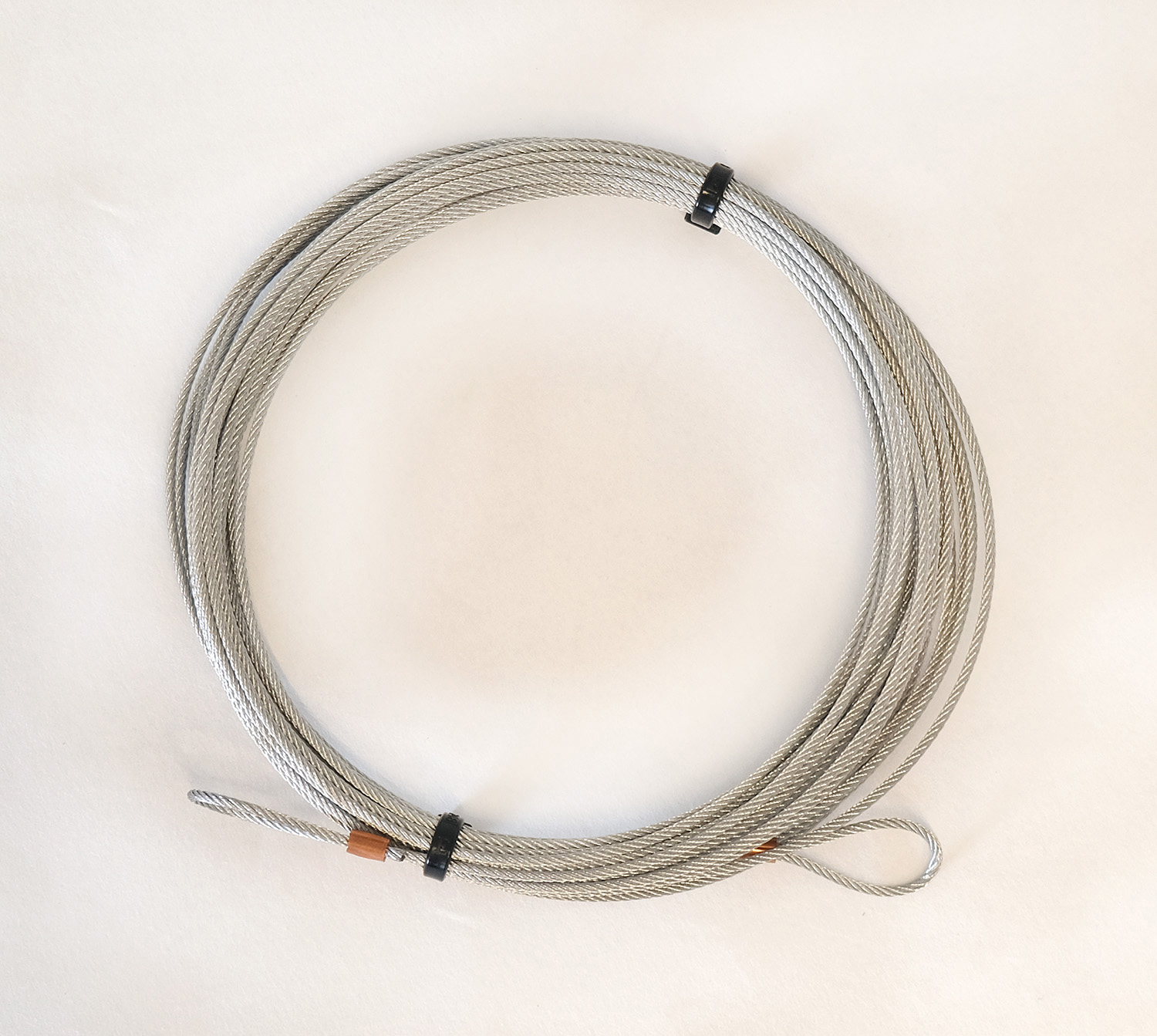 

Wire rustfri 10m.